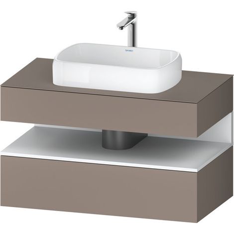Duravit Collection One Konsolenwaschtischunterbau, 1 Auszug, 1 (1/2)