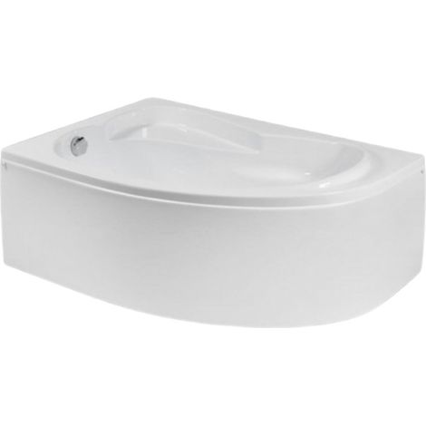 Baignoire d'angle Victoire avec tablier - 140x90- 150x100 cm - Dimensions: 140X90cm (1/5)