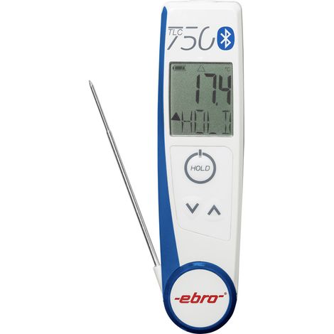 ebro TLC 750 BT Infrarothermometer und Einstichthermometer (HACCP) Messbereich Temperatur -50 bis + (1/2)