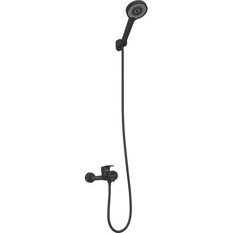 Maison Exclusive - Ensemble de Douche Noir G 1 / 2 pouces