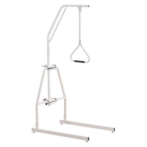 Potence de Lit Barre Trapèze de Lit avec Pince et Support au Sol (1/5)