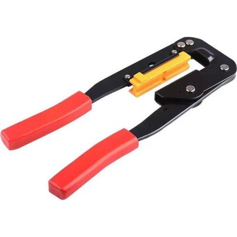 Pince à Sertir Les Câbles, Outil de Sertissage IDC Professionnel, Pince d'Ordinateur pour Connecteurs de Câbles Plats, Outils de Réparation