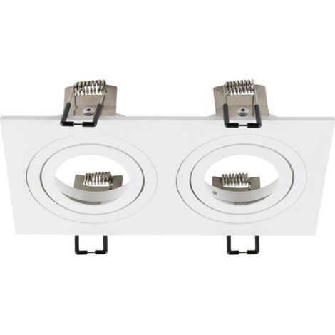 Cadre de montage pour encastré NEW TRIA® 155 double module IP 20 blanc - SLV - 1008008 (1/3)