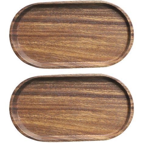 Plateau de service en bois pour le pain et les aliments, convenant aux fruits, desserts, en-cas et tables de cuisine.-AquaForge (1/5)