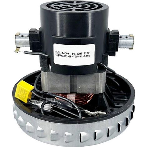 Moteur d'aspirateur 1400 W, fonctionnement silencieux, diamètre 130 mm, pièce de rechange pour la maison et (1/5)