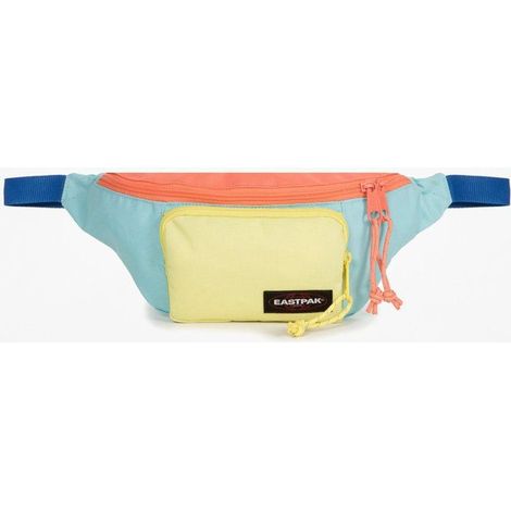 EASTPAK Page Blocked Blue Bananina borsa a tracolla crossbody grafica con zip