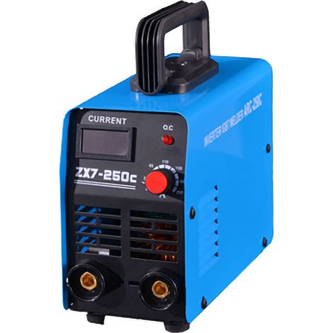 Mini poste à souder à l'arc portable 220V monophasé, efficace et sécurisé pour usage domestique - Machine à souder manuelle 1 pièce (1/5)