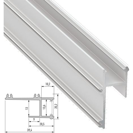 Profilo Alluminio  APA12 2,02M