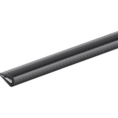 Alberts - Kantenschutzprofil, Weich-PVC,schwarz,10x7 - Kantenschutzprofil (1/3)