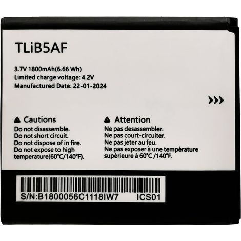 NUEVA BATERÍA DE ENRUTADOR TLiB5AF PARA ALCATEL MW40 ORANGE AIRBOX Link Zone (1/2)