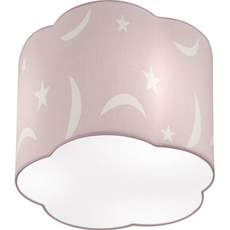 Trio Lighting Plafón de techo Infantil Rosa Estrellas Moony (1/2)