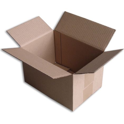 Enveloppebulle – Lot de 10 boîtes carton N°16 220x150x140 mm – Caisse américaine simple cannelure – 100% recyclable – Pour expéditions et rangements