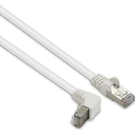 Câble Ethernet RJ45 CAT 6a mâle/mâle coudé - FTP 3 m (1/5)