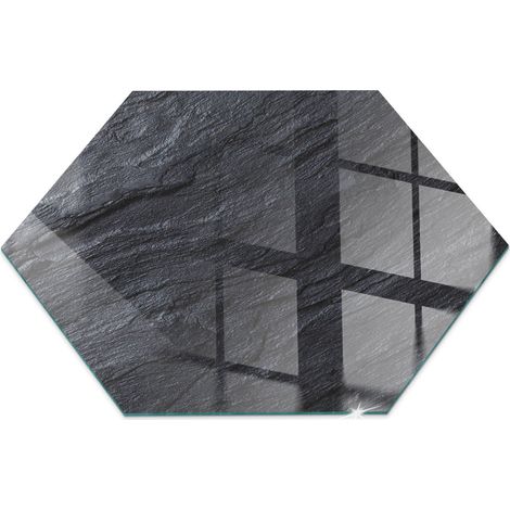Funkenschutz Glasplatte Funkenschutzplatte für Kamin Ofenglas Gehärtetem Glas Bodenplatte Kaminglas Steinoberflächenstruktur h40 cm