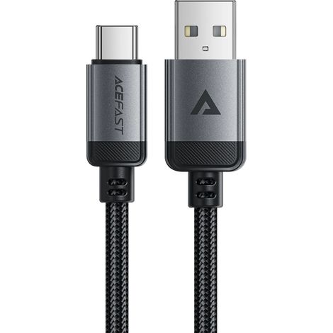 Câble USB-A - USB-C 480 Mb/s 3 A 1,2 m - noir (1/5)