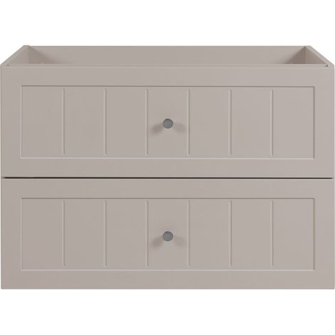Meuble sous vasque de style classique, cachemire, 80 × 57 × 46 cm (1/5)