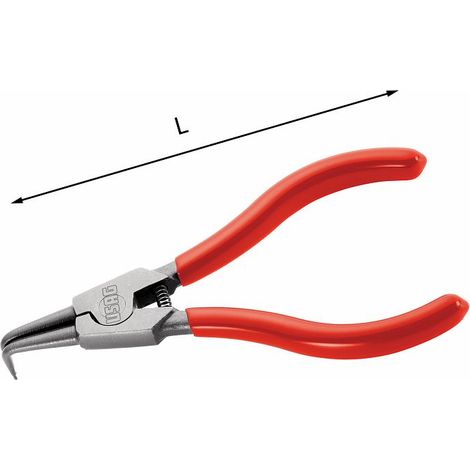USAG 127 CP 19-60 – Pinza per Anelli Elastici Interni a Becchi Piegati 170 mm (1/2)