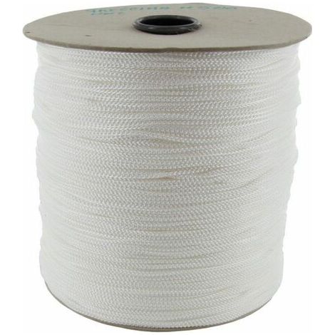 500 mt laccio corda cordoncino fune filo in nylon per tende veneziane   3 mm (1/2)