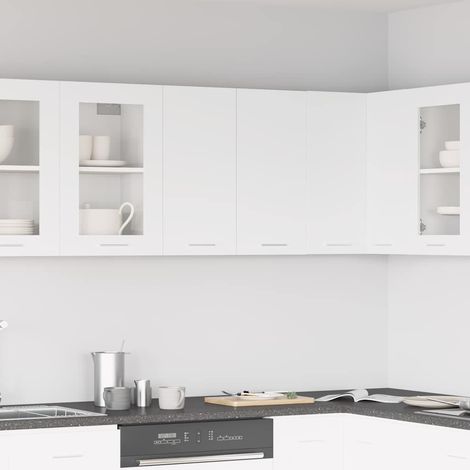 Maison Exclusive - Armoire suspendue "Lyon" Blanc 60 x 31 x 60 cm Bois d'ingénierie (1/5)