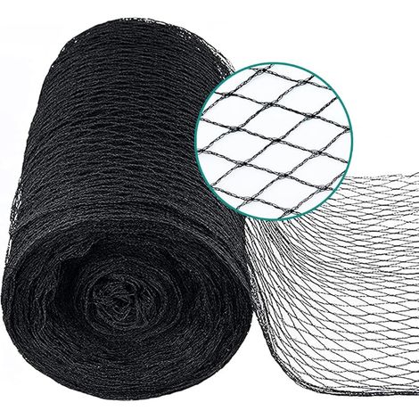 Filet de Protection pour Bassin à Mailles Fines (10x10mm), 30g/m² - 2 x 10m Protection des Oiseaux, Anti-Feuilles, Couverture de Bassin (1/5)