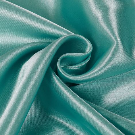 2 taies d'oreiller satin 75x150 cm avec fermeture envelope - housses de coussin douces et élégantes pour literie