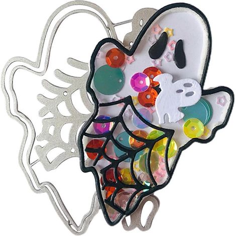 Halloween-Geister-Spinnennetz-Stanzformen, handgefertigt, für Kinder, Mädchen und Jungen