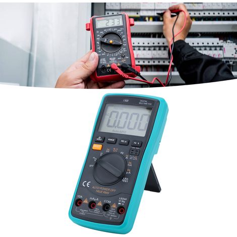 18B Instruments et appareils de mesure électriques, Instruments de mesure, Multimètre numérique, Mesure TRMS 6000 digits, Instrument de test LED (1/5)