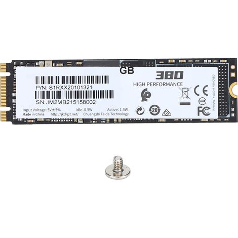 SSD M.2 128GB pour PC de bureau, stockage rapide en mode pleine puissance, disque dur solide NGFF (1/5)