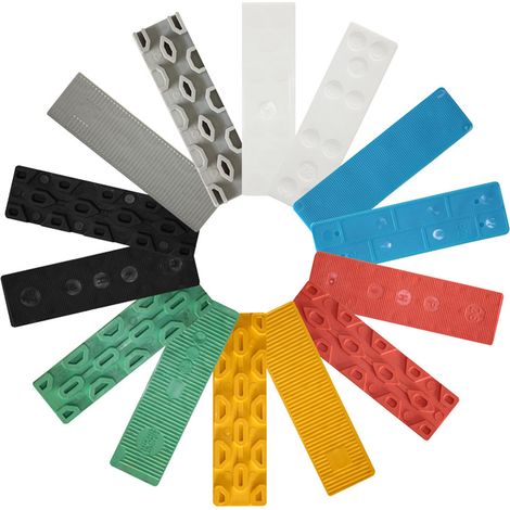 Cale de vitrage 100mm - Coloris : Rouge - Epaisseur (mm) : 3 - Largeur (mm) : 32 - Kintech (1/5)