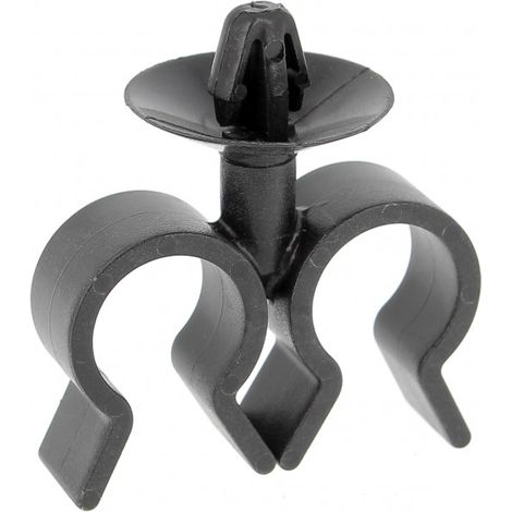 Support 2 Tubes Ø (13-14) X 2 Pivotant Ancre Pom Noir 081 873 000