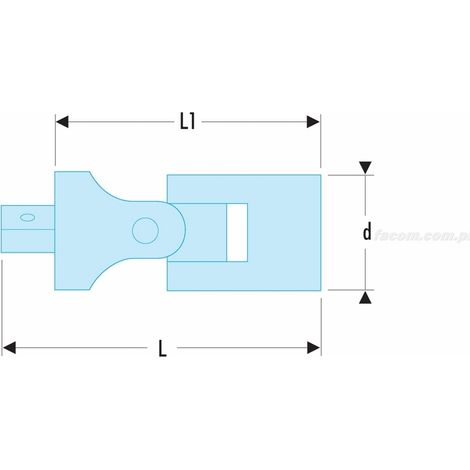 Facom S.240A Universal-Kardangelenk 1/2