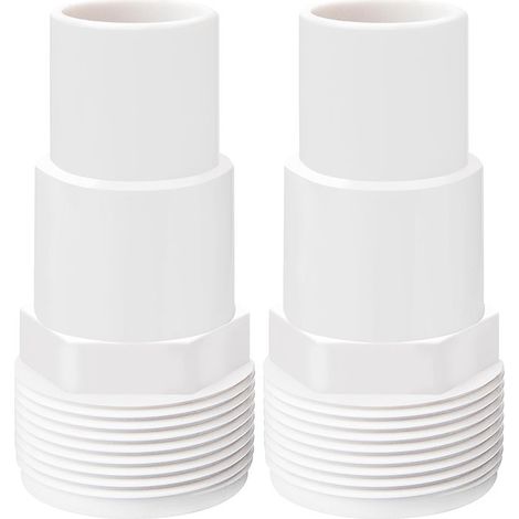 Set mit 2 Poolschlauchanschlüssen