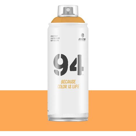 Bombe de peinture aérosol MTN 94 Mandarine (RV-105) 0,4 L (1/2)