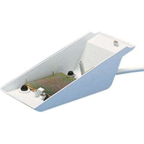 Support de table COMELIT OK pour combiné interphone OK COMELIT 1142W OK blanc et bleu clair