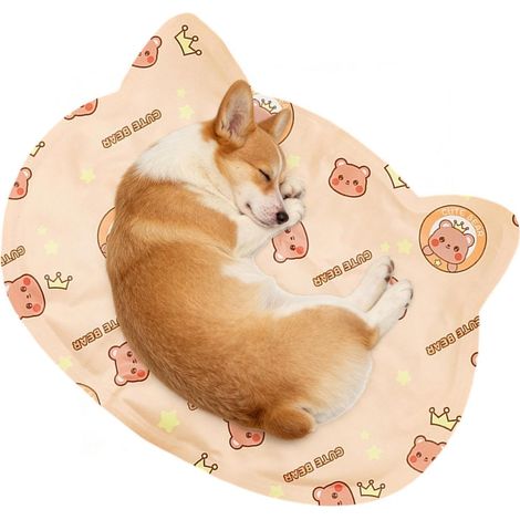 Generisch Tapis rafraîchissant pour animaux de compagnie, tapis de repos d' d'intérieur pour chat et chien, tapis rafraîchissant rempli de gel, pour salon, rebord de fenêtre, , voiture (1/5)