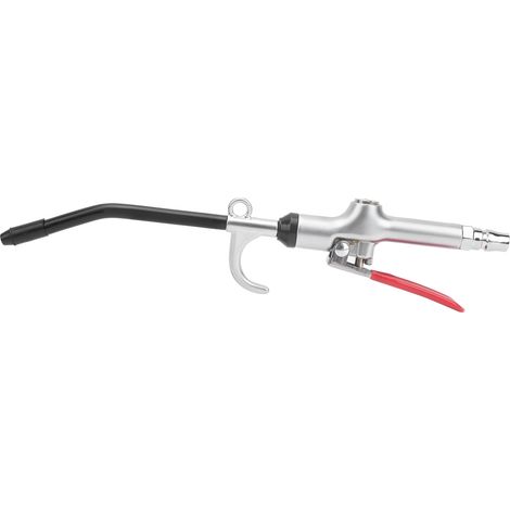 Pistolet de nettoyage à air comprimé avec buse allongée en alliage d'aluminium pour soufflage pneumatique manuel (1/5)