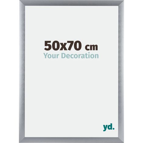 yd. - Cadre photo 50x70 - Argent Brosse - Aluminium - Tucson (1/5)