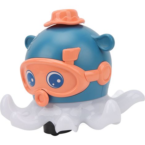 Elektrisches Oktopus-Badespielzeug mit Musik und Licht, schwimmender Ball, pädagogisches Wasserspielzeug für Jungen, blau. (1/5)