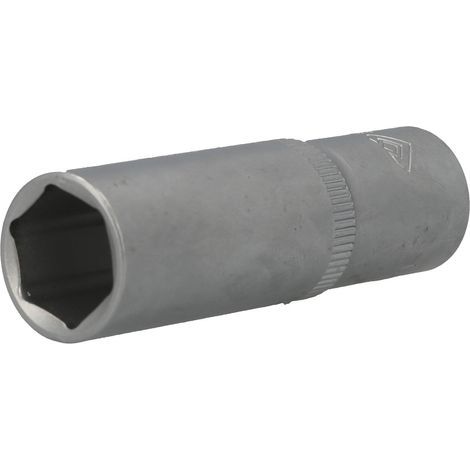 x Innensechskant-Steckschlüssel – Chrom-Vanadium-Stahl – 1/2-Zoll-Vierkantantrieb – Lange Ausführung für Kfz-Mechaniker – Mattverchromt – 17 x 77 mm (1/5)
