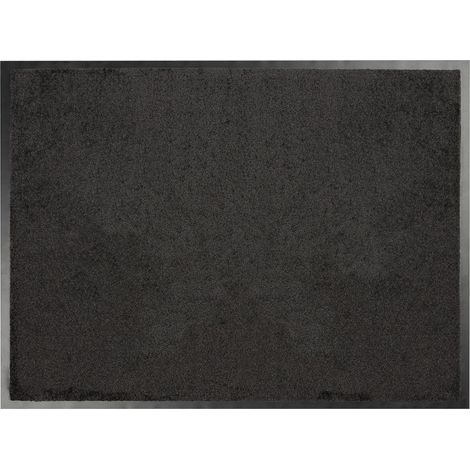 Tapis de Porte Paillasson d'entrée Performa, Noir, 60 x 90 cm (1/5)