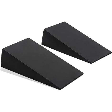 2 Blocs de Yoga Compensés, Planche Inclinée Extensible, Support pour Poignet et Bas du Dos pour Exercices, Gym, Fitness (1/5)