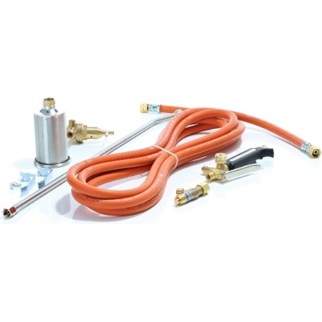 Set di riscaldamento professionale a propano con tubo da 5 m