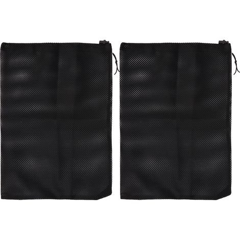 2 Pièces Filtre à Pompe d'Eau Jardin Maille Anti-Obstruction Accessoire Arrosage 41x30 cm (1/5)