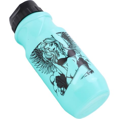 Gourde vélo sport 650ml, bouchon large nettoyage facile, bec verseur cyclisme, couleur bleu clair élégant (1/5)