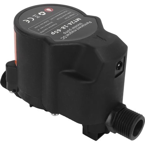 Pompe de Surpression Automatique DC 24V, Surpresseur de Douche à Faible Bruit pour la Maison, Pompe de Surpression Solaire Portable avec Interrupteur de Débit, pour Salle de Bain (1/5)