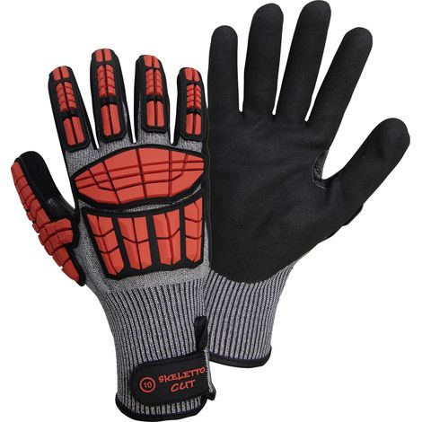 Leipold Doehle SKELETTO CUT 1201-8 HPPE Schnittschutzhandschuh Größe (Handschuhe): 8, M EN 388:2016+