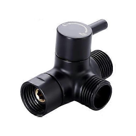 Vanne inverseuse de douche à 3 voies, vanne inverseuse de bras de douche G1/2 (1/5)