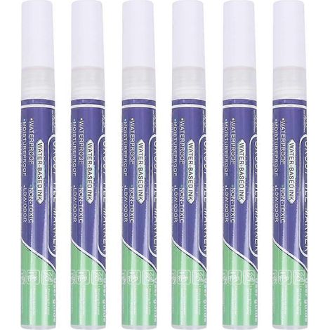 Lot de 6 stylos réparateurs pour joints de carrelage, pour murs et sols.-14X1.5cm (1/3)