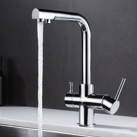 Imex - Grifo de Cocina Osmosis Fregadero Cromado Serie Marsella