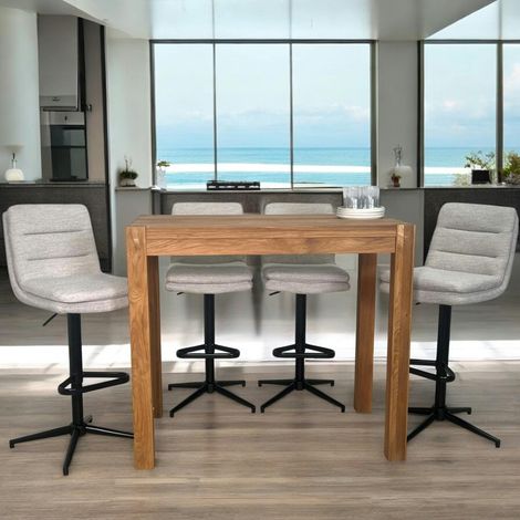 Table mange debout chêne 120x70cm FJORD (1/5)